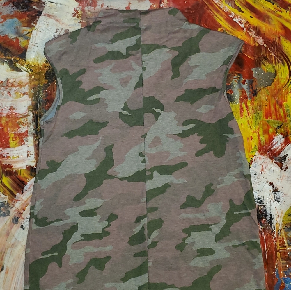 Soho camouflage womens dress